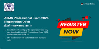 AIIMS Professional Exam 2024 Registration Open @aiimsexams.ac.in, Apply Till July 13